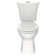 Toilette allongée deux pièces 1,6 gpf (siège non inclus) Edgemere