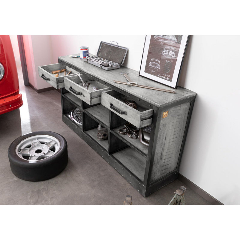 Heavy Industry 153cm Sideboard, Grey