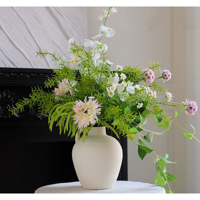 Home Simulation Bouquet, Fake Flower Vase, Flower Arrangement Decoration