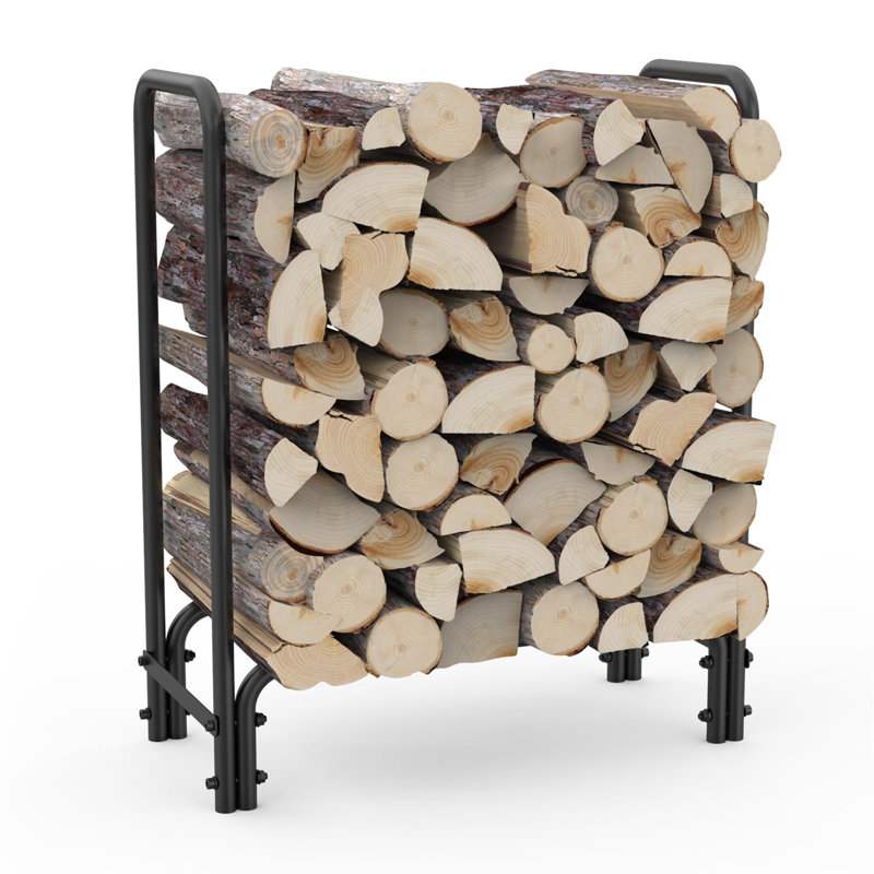 70.3cm W Metal Log Rack