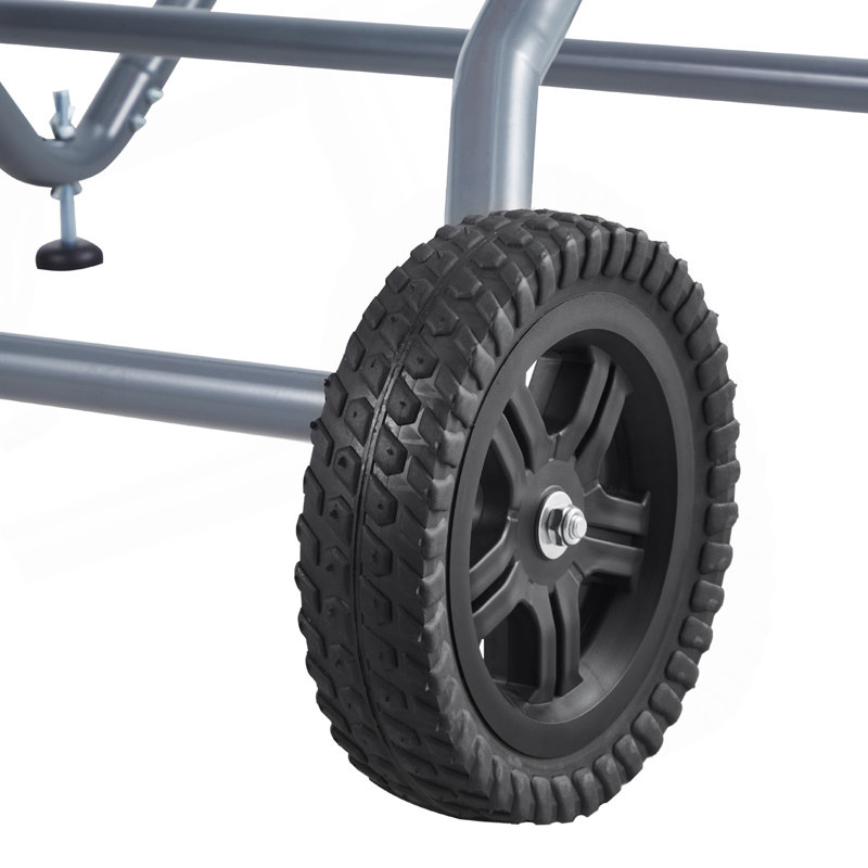 Support de scie à table portatif avec roulettes capacité de charge pliable de 350 lb