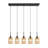 5-Light Kitchen Island Pendant Light