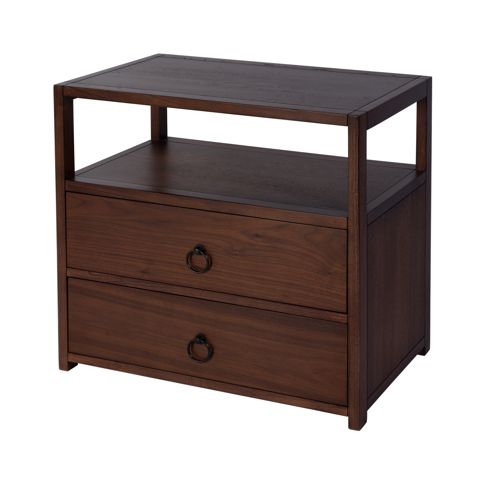 Elin 2 - Drawer Nightstand, Brown