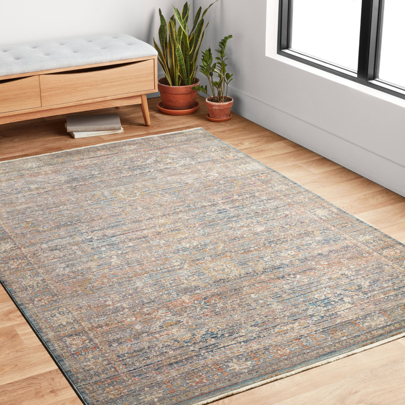 Ochlocknee Oriental Indoor Rug, Rectangle 7'10" x 10'2"
