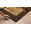 Tapis à motif abstrait brun / noir / beige Geovany-55069166