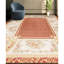 Hand-Knotted High-Quality Red and Ivory Area Rug