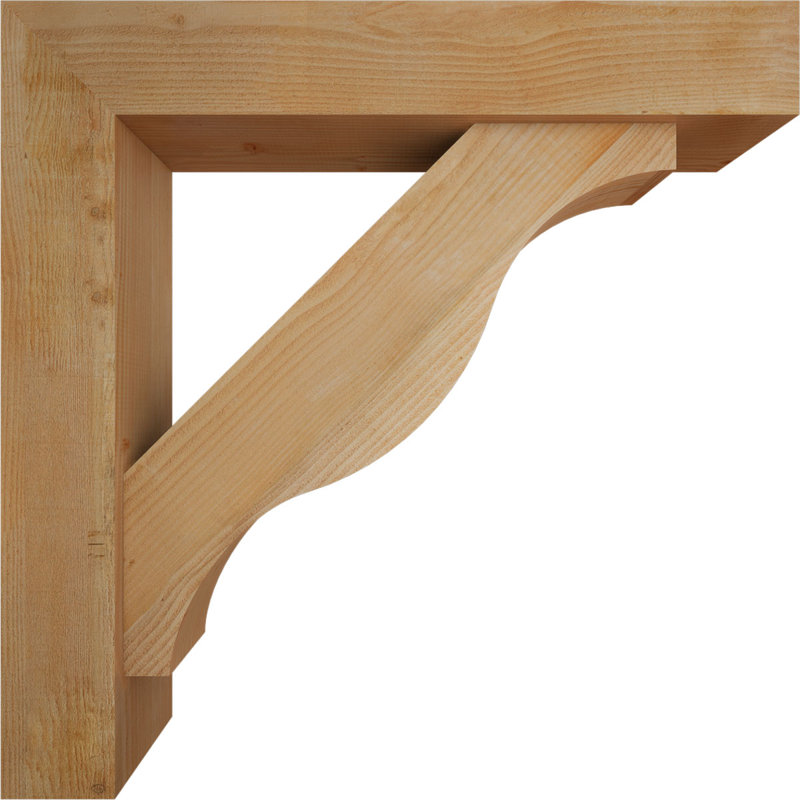 Support Funston Block avec support décalé, 42 x 42, Sapin Douglas de l 8 po (scié brut)