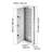Structured Media Enclosure 42-Inch Wiring Cabinet with Hinged Cover, In Wall Cable Management Network Box, Cold-Rolled Steel, Recessed Electrical Multi-Media Cabinet, Flush or Surface Mount