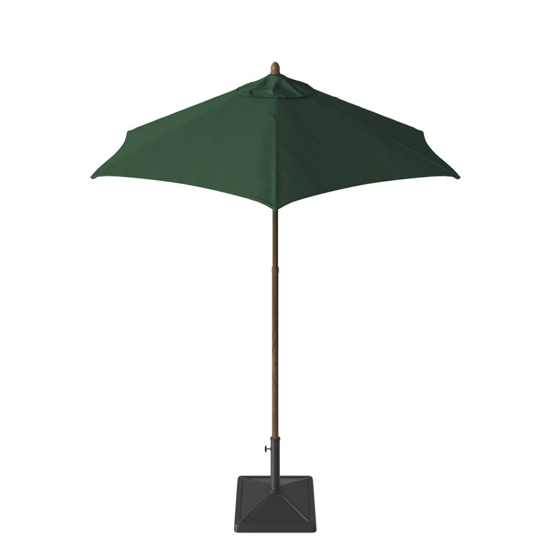 Parasol de marché Henry Street, Vert chasseur - polyester