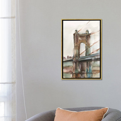 «Bridge at Sunset I» par Ethan Harper - reproduction d'art