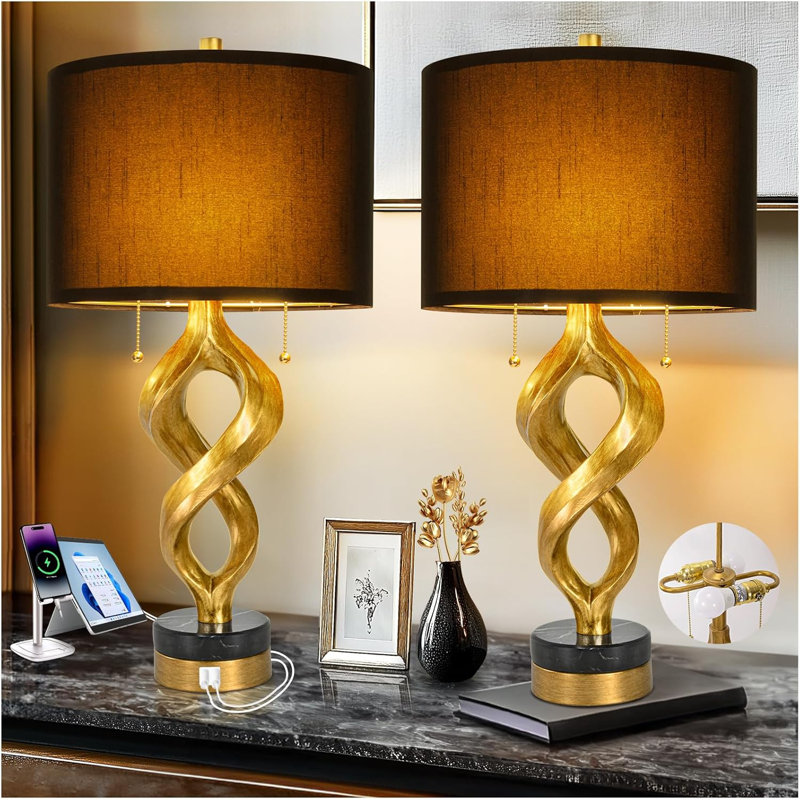 Bedroom Sculpture Desk Lamp