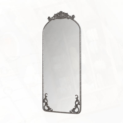 Vintage Arched Full Body Mirror Wall Mounted Decor