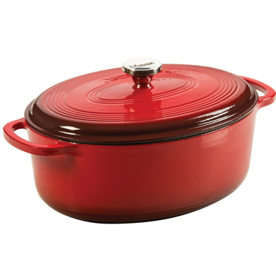 Cocotte ovale en fonte Lodge