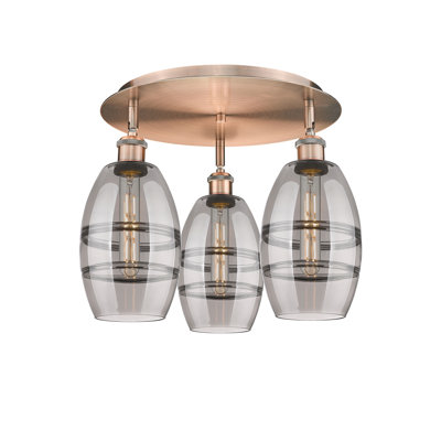 Dundrod Glass Flush Mount