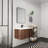 Modern Design 36 Inch Floating Bathroom Vanity With Soft Close Doors And Resin Sink, Eco-Friendly And Durable-1213357182-1213357179