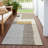 Machine Washable Indoor/Outdoor Kugler ACN2400 Abstract Rug-428176507