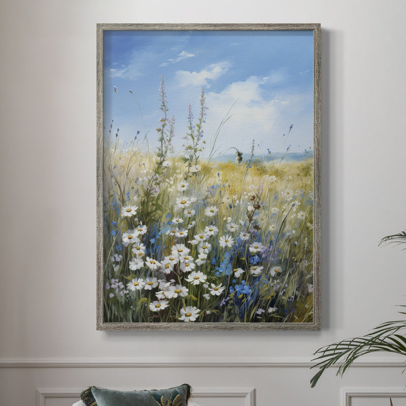 Reproduction encadrée FLORAL Series Rex - bois massif, H 21 po x l 17 po