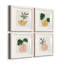 Simple Nature I - ensemble de 4 impressions sur toile encadrées-747523963-747523960