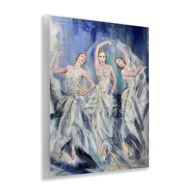 Plaque murale tendance danseuse, par Lucille Lee
