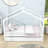 Wood House Bed With Pull-Out Twin Trundle-431005078-431005080