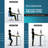 Adjustable Metal Base Standing Desk-60809055
