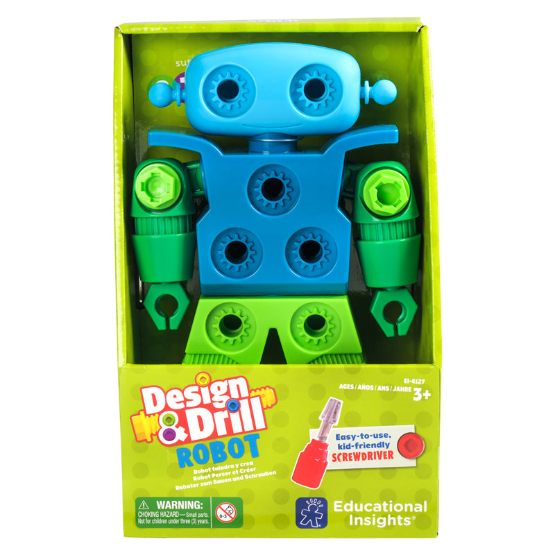 Design and Drill Robot Educational Game