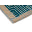 Hand Tufted Geometric Area Rug in Green-910302730