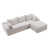 Chaise blanche à gauche est en rupture de stock