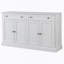 Buffet polyvalent avec grand rangement, tablettes réglables et design élégant pour les maisons modernes-901636112