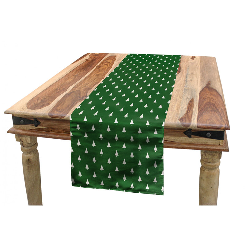 Table Runner, 16'' D x 120'' L, Green Tree