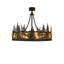 Elk At Dusk Downrod Ceiling Fan