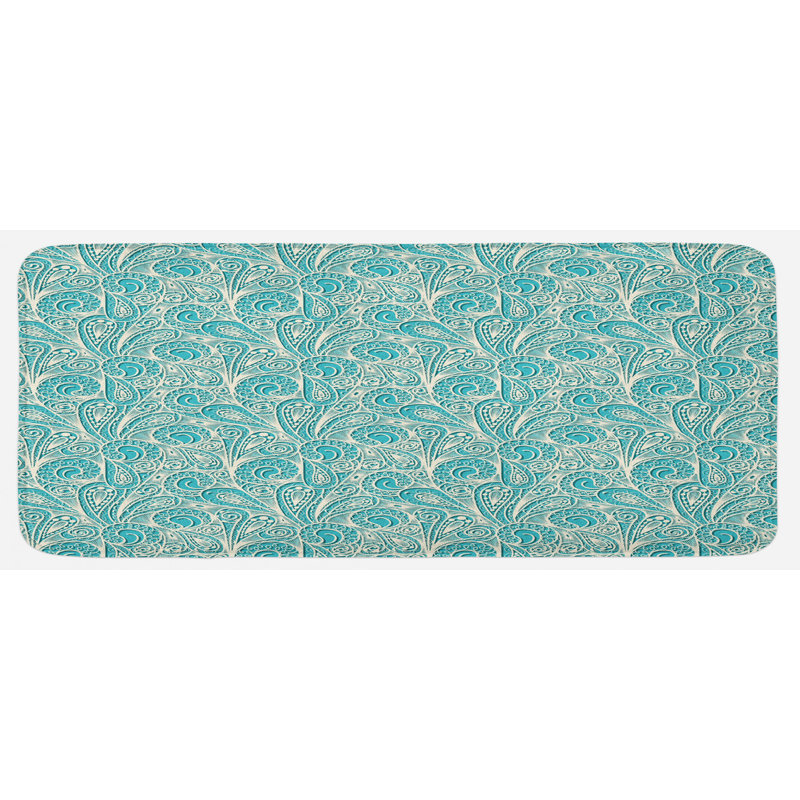 Traditional Polyester Kitchen Mat