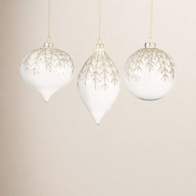 3 Piece Finial Ornament Set