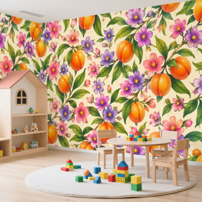 Papier peint adhésif auto-adhésif moderne pour la chambre à coucher Peel and Stick L 100 po x l 144 po