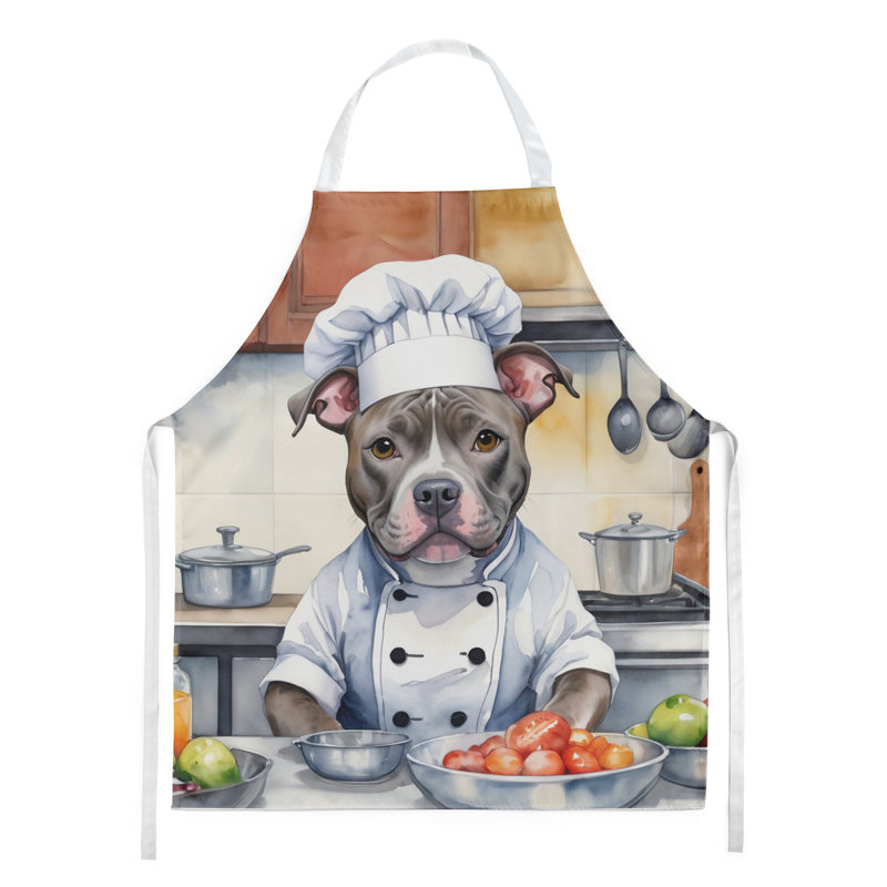 No Pattern Bib Apron