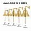 Last Orders Bell Wall Mounted Nautical Themed Brass Ship Bell Hanging Doorbell Home Bar Accessories