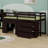 Loft Bed With Drawers And Shelf-459839317