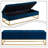 Maran Velvet Upholstered Storage Bench-432705689