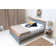 Aubrey Solid Wood Low Profile Bed Frame with Mattress