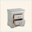 Retro Wood Nightstand With 2 Drawers-634404621