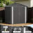 COMHOMA 6'x4' Shed Outdoor Storage Metal with Lockable Doors & Vents-124890433-124890435