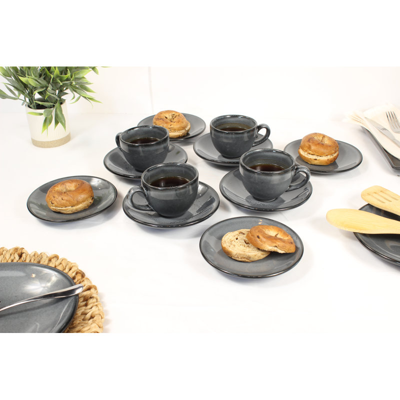 Ensemble de 12 tasses à cappuccino Coffee Lovers, Ensemble de 12