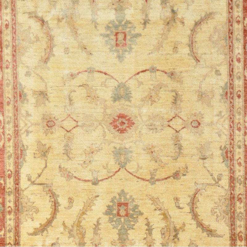 Tapis en laine noué à la main Oushak Elayah