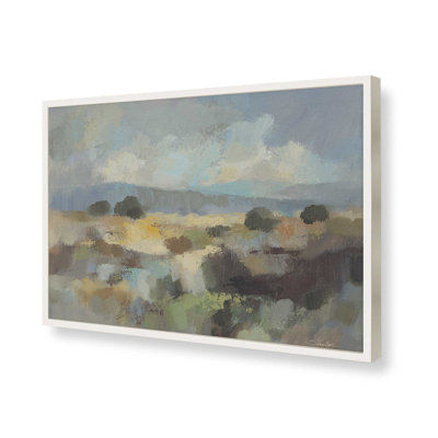Reproduction d'art «Mute Blue Landscape» par Silvia Vassileva