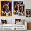 Art sauvage sur toile, "Wildcat in Space Uniform"-87340577-87340578