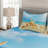 Seashells Coastal Polyester Coverlet
