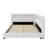 Modern Platform Bed with Integrated USB Ports and Ambient LED Lighting-309395194