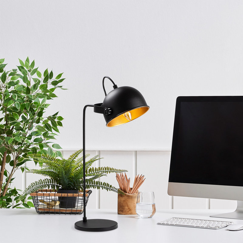Lampe de table Emlyn, Noir