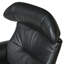 Méridienne Iconic Mid-Century moderne en cuir avec repose-pieds pivotant - Fauteuil inclinable ergonomique pour le salon et le bureau personnel