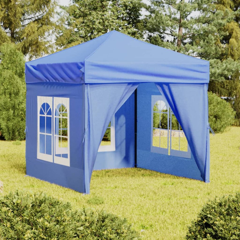 Alery 2m x 2m Steel Patio Gazebo, Blue